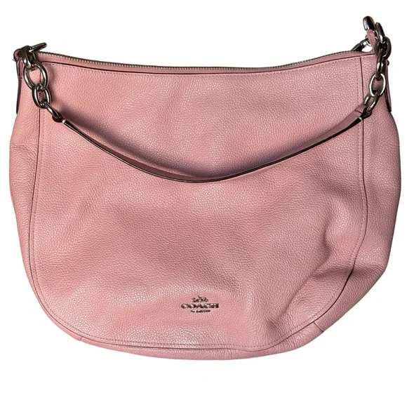 Coach Elle Pink Shoulder Bag - Picture 2 of 10
